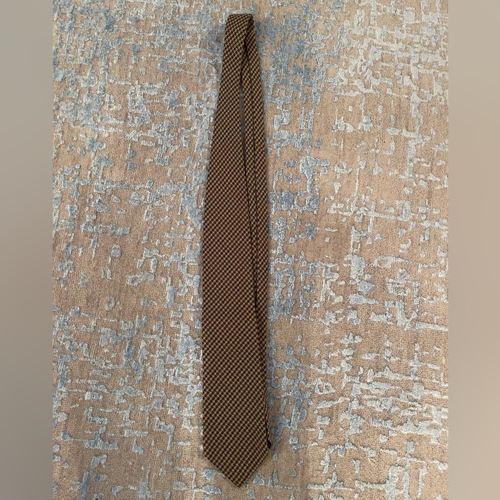 Hickey Freeman Herringbone Silk Tie